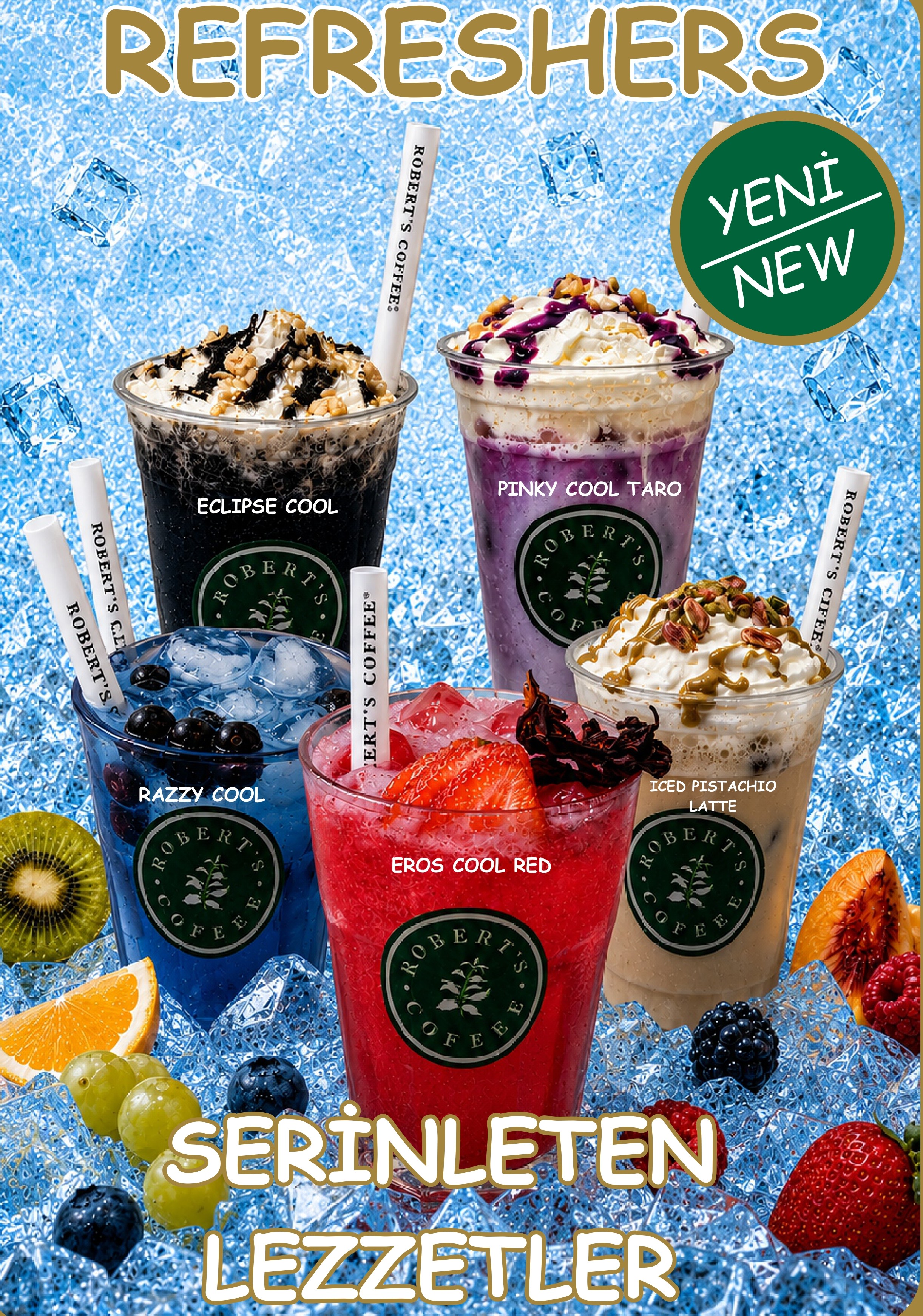 ROBERT'S COFFEE REFRESHERS
